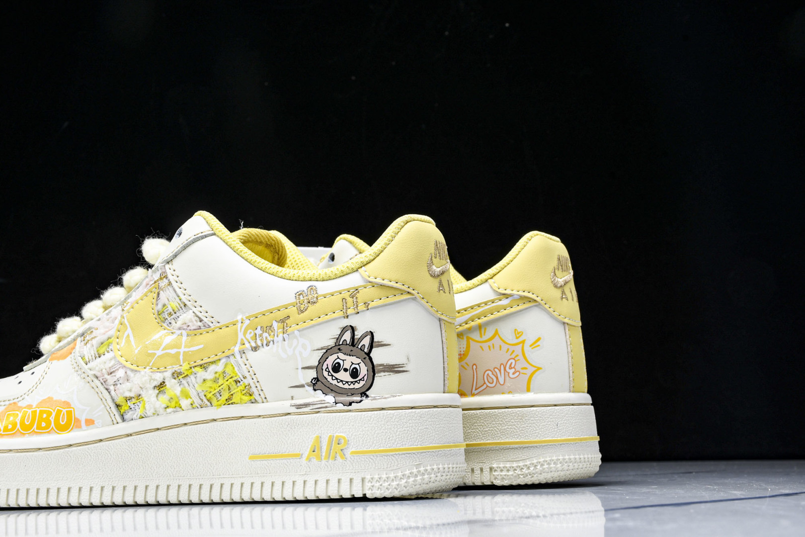  NK Air Force 1'07 Low 拉布布 夏末奶油罐 空军一号低帮休闲板鞋 FJ7740-6