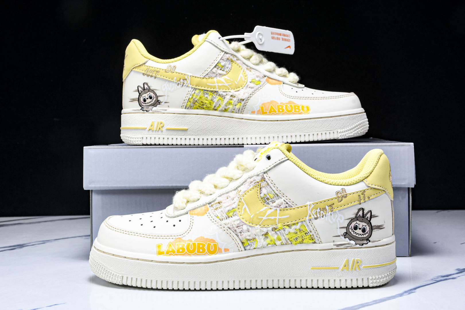  NK Air Force 1'07 Low 拉布布 夏末奶油罐 空军一号低帮休闲板鞋 FJ7740-6