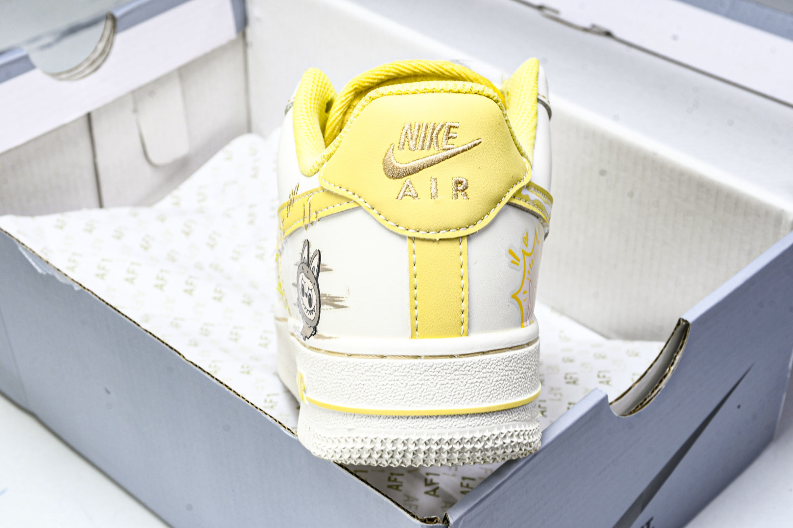  NK Air Force 1'07 Low 拉布布 夏末奶油罐 空军一号低帮休闲板鞋 FJ7740-6