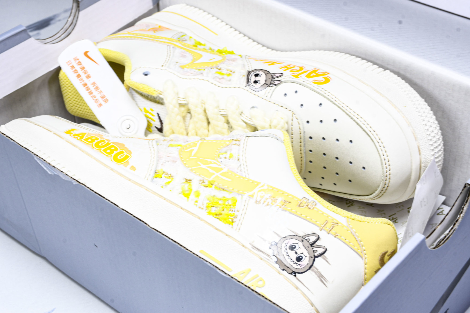  NK Air Force 1'07 Low 拉布布 夏末奶油罐 空军一号低帮休闲板鞋 FJ7740-6