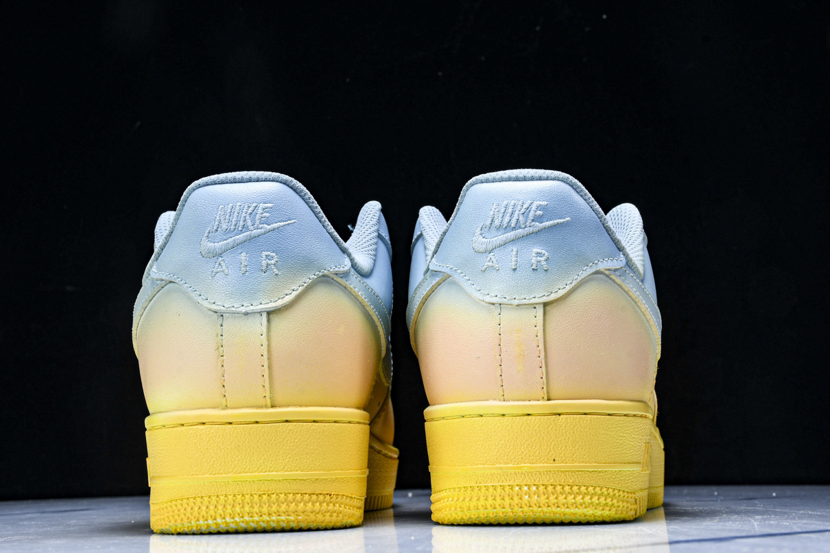  NK Air Force 1'07 Low 蓝黄渐变 空军一号低帮休闲板鞋 GS9875-002 尺寸