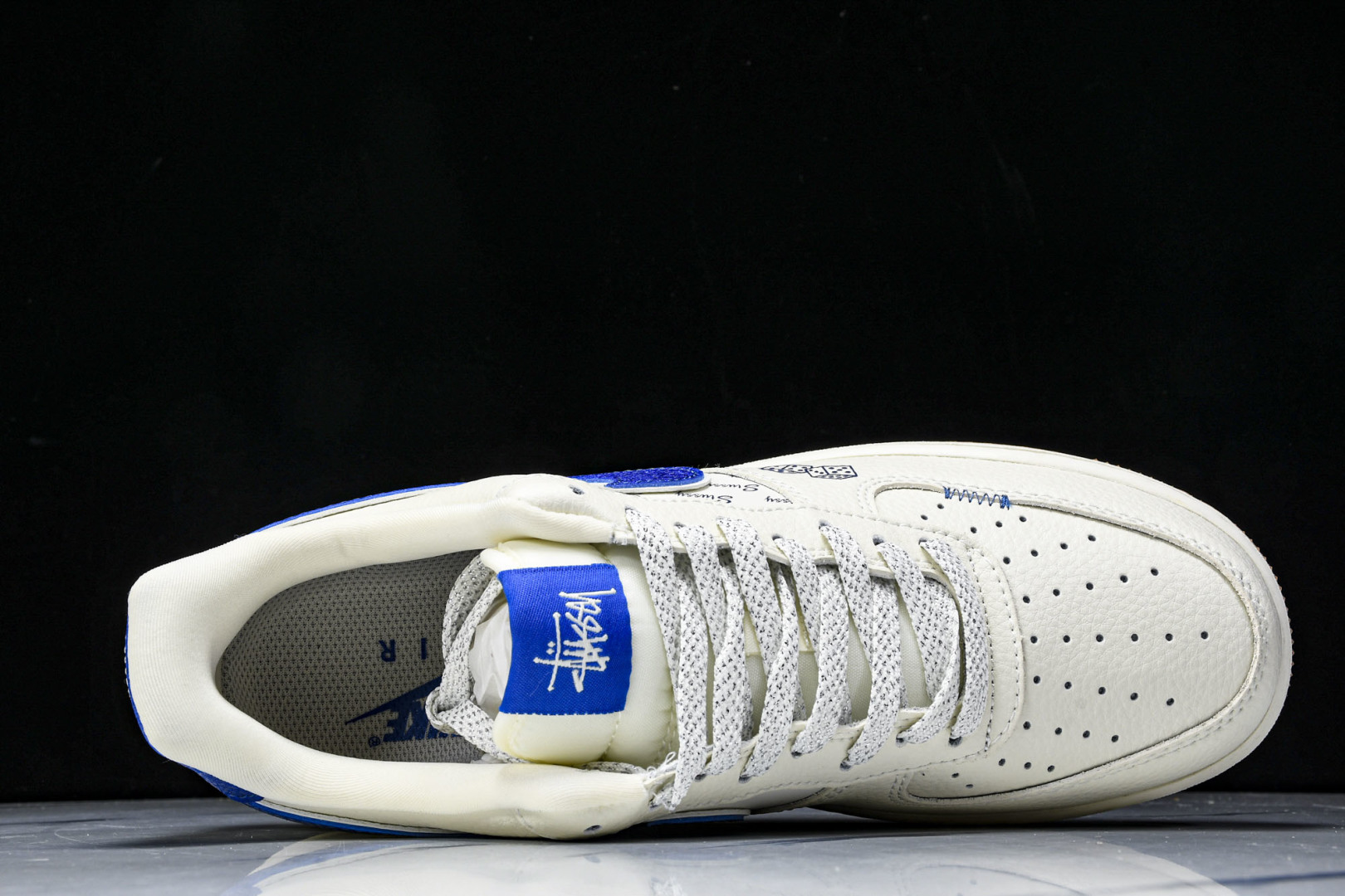  NK Air Force 1'07 Low 斯图西联名 骰子米蓝生胶 空军一号低帮休闲板鞋 KJ168