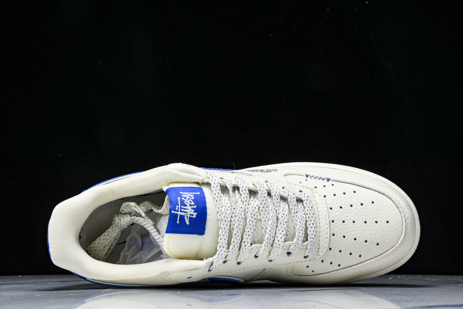  NK Air Force 1'07 Low 斯图西联名 骰子米蓝生胶 空军一号低帮休闲板鞋 KJ168