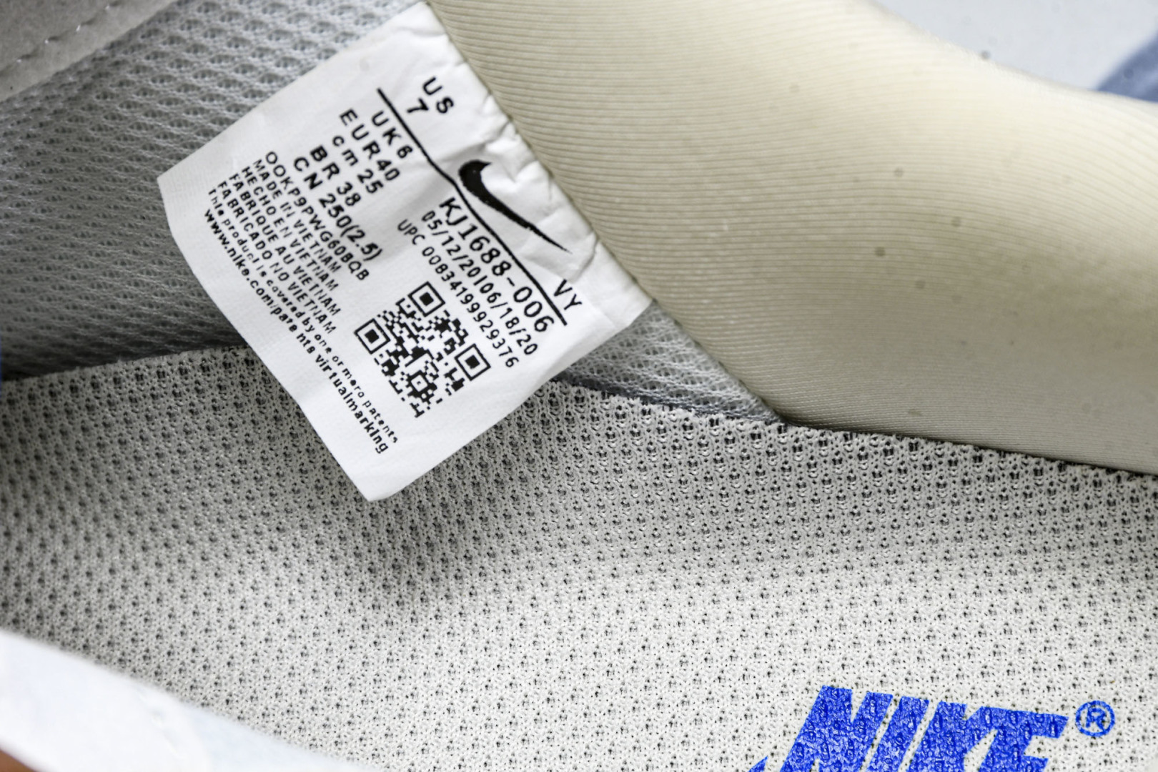  NK Air Force 1'07 Low 斯图西联名 骰子米蓝生胶 空军一号低帮休闲板鞋 KJ168