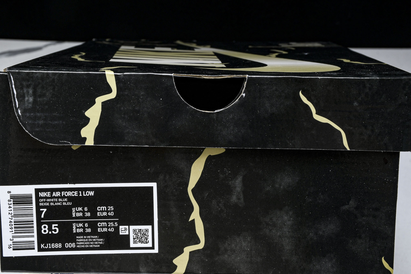  NK Air Force 1'07 Low 斯图西联名 骰子米蓝生胶 空军一号低帮休闲板鞋 KJ168