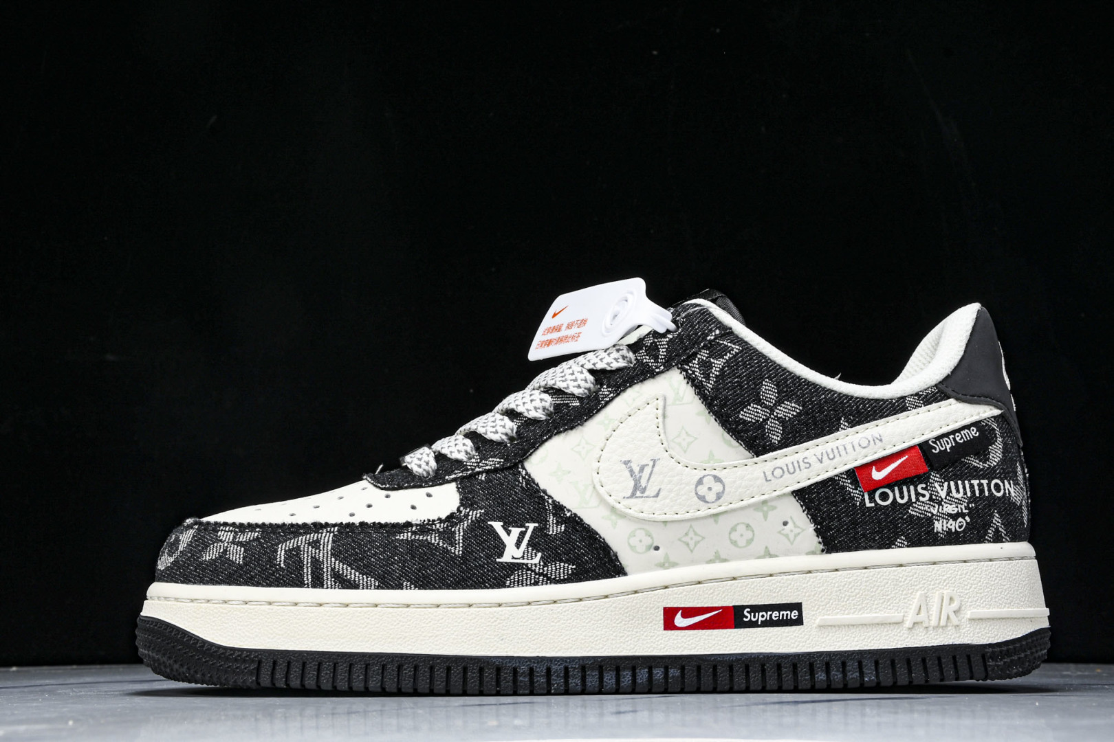  NK Air Force 1'07 Low 斯图西联名 做旧牛仔 空军一号低帮休闲板鞋 XS1958-