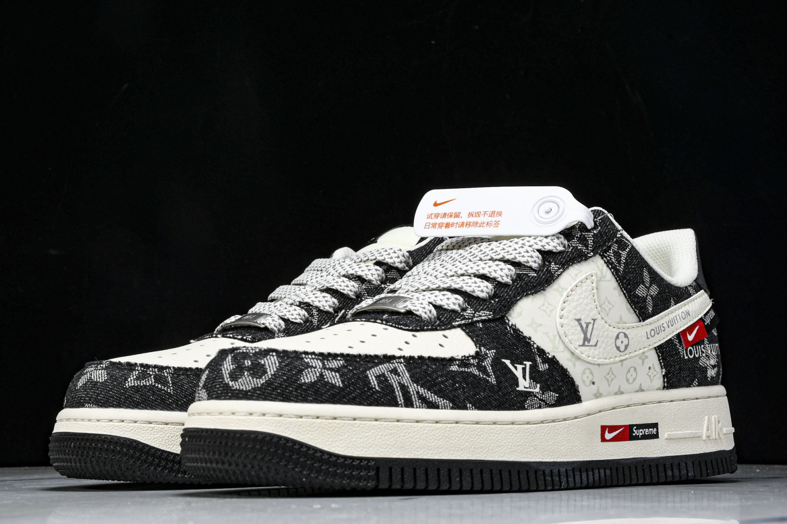  NK Air Force 1'07 Low 斯图西联名 做旧牛仔 空军一号低帮休闲板鞋 XS1958-