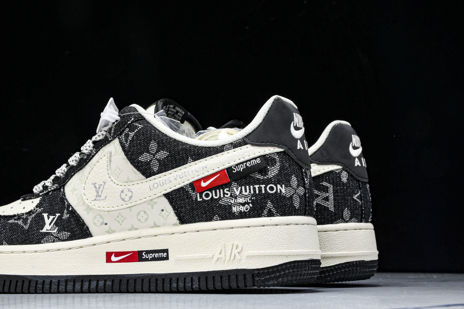  NK Air Force 1'07 Low 斯图西联名 做旧牛仔 空军一号低帮休闲板鞋 XS1958-