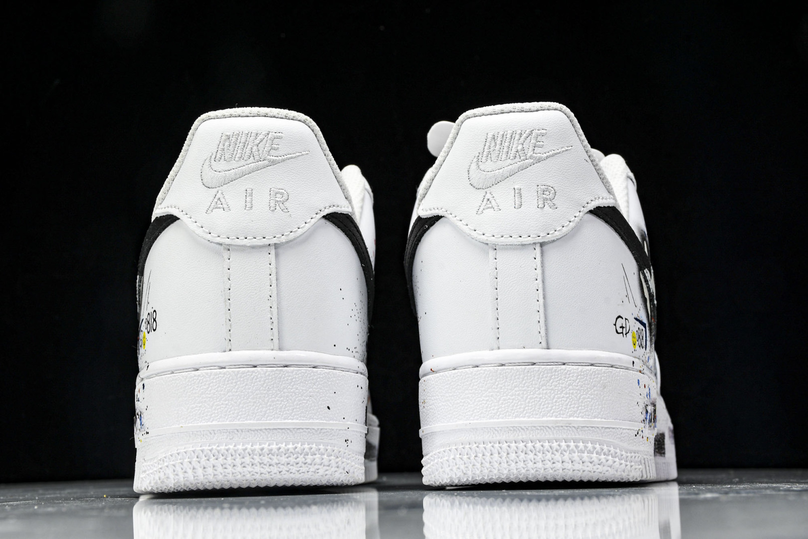  NK Air Force 1'07 Low 蝴蝶涂鸦 空军一号低帮休闲板鞋 ZH0316-088 尺寸