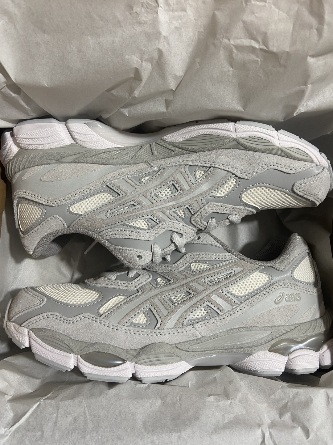  C版纯原 Asics Gel-NYC 亚瑟士运动休闲透气专业跑鞋 1203A663-101
#鞋面采