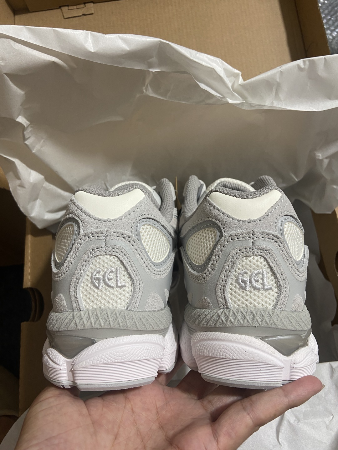  C版纯原 Asics Gel-NYC 亚瑟士运动休闲透气专业跑鞋 1203A663-101
#鞋面采