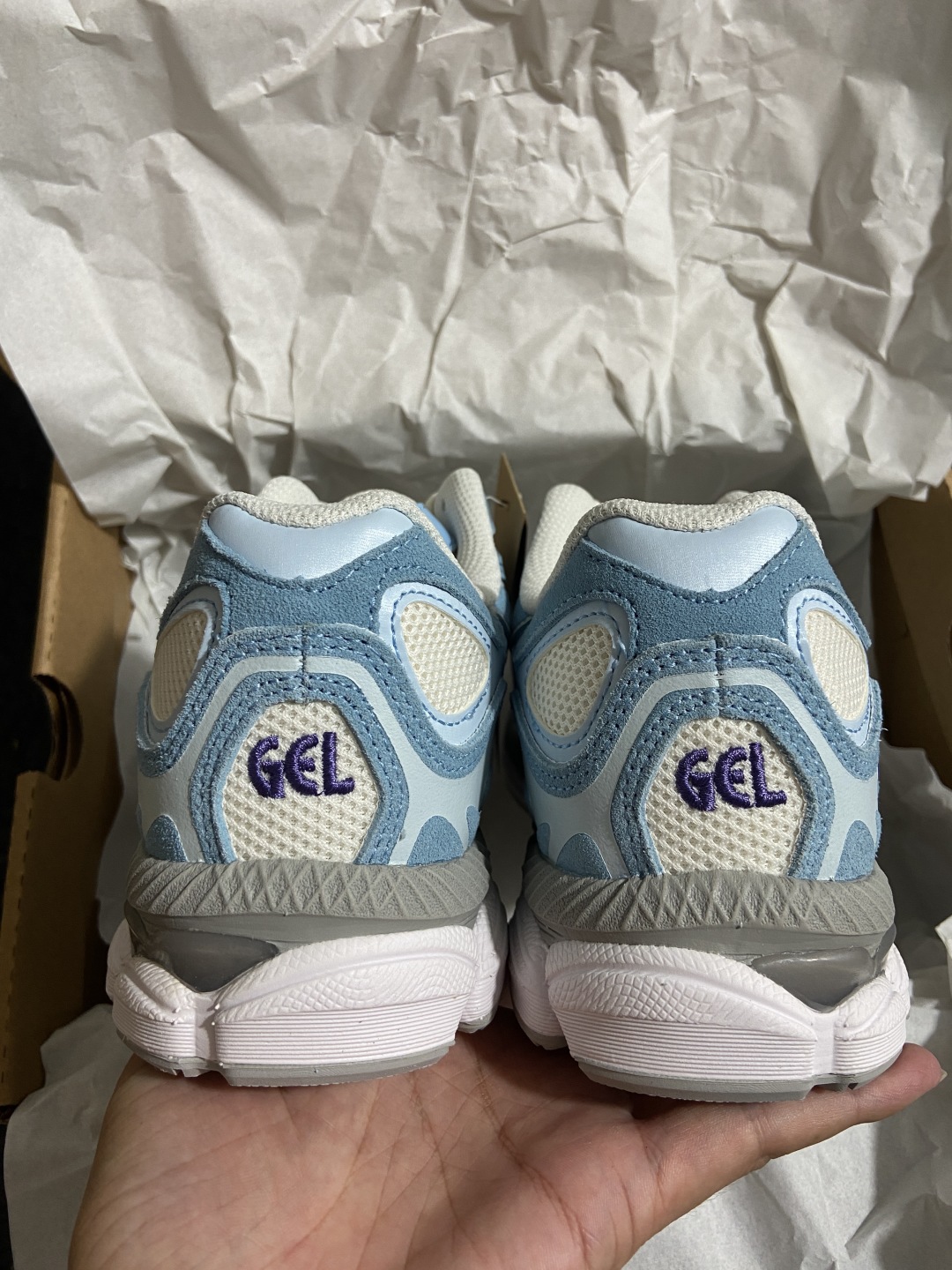  C版纯原 Asics Gel-NYC 亚瑟士运动休闲透气专业跑鞋 1203A383-107
#鞋面采