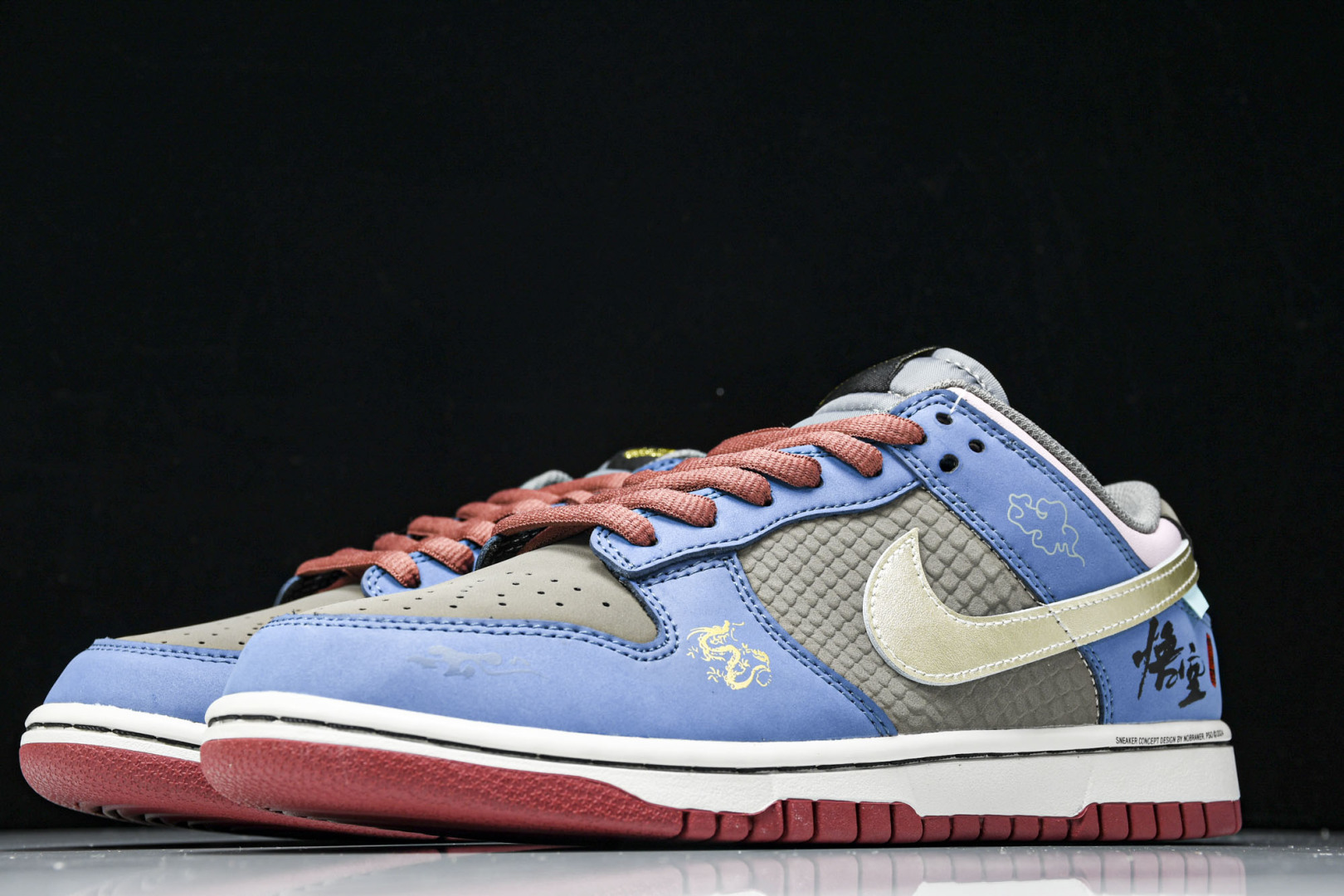 Dunk 尺码36-46

纯原-Dunk Low 黑神话悟空 祥云龙纹 DV2433-109 YZ02