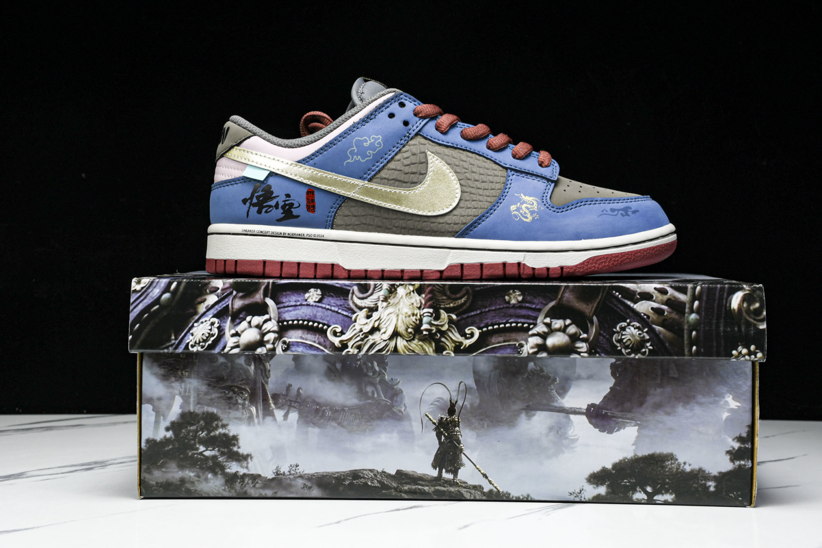 Dunk 尺码36-46

纯原-Dunk Low 黑神话悟空 祥云龙纹 DV2433-109 YZ02