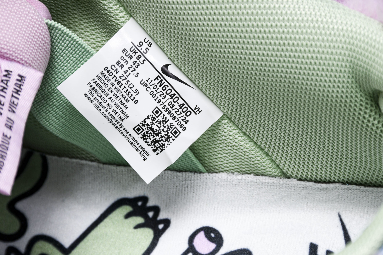 Dunk蓝绿粉 尺码36-47.5

纯原版出品-Verdy x NK Dunk SB Low 蓝绿粉 