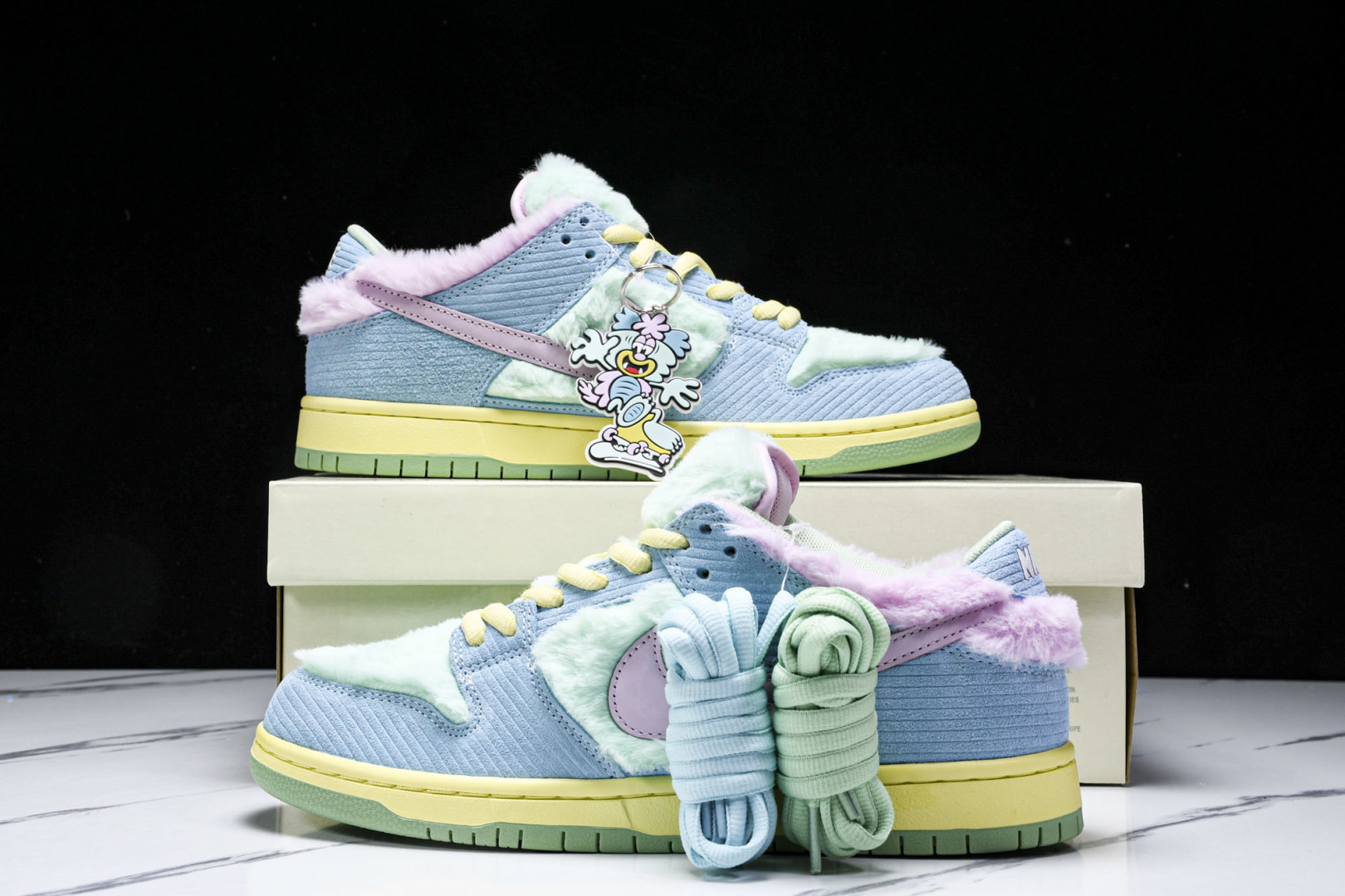 Dunk蓝绿粉 尺码36-47.5

纯原版出品-Verdy x NK Dunk SB Low 蓝绿粉 