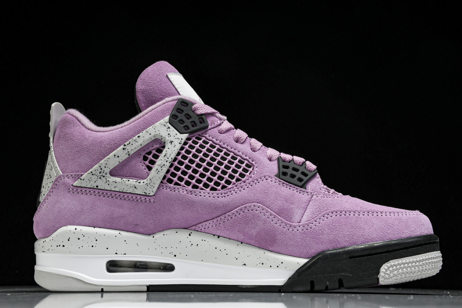  WMNS AIR JORDAN 4 RETRO “Orchid” 猛男粉色 AQ9129-501 尺寸