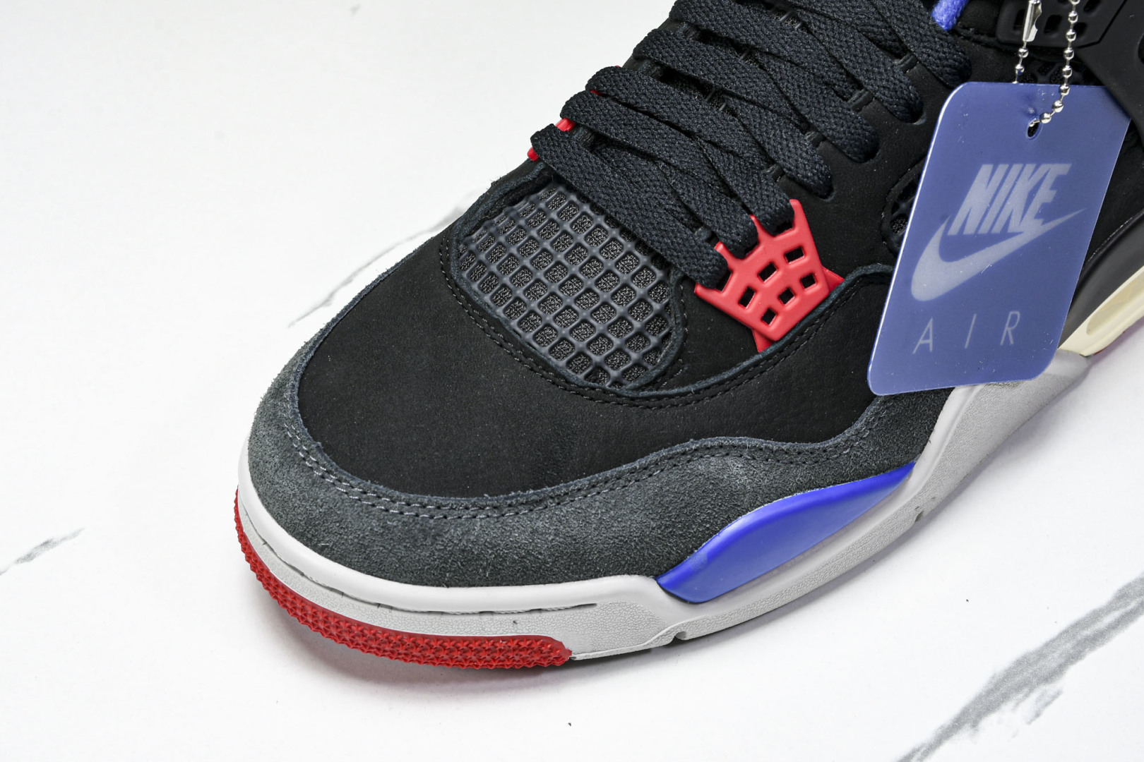 AJ4黑蓝 尺码40-47.5

纯原版出品-Air Jordan 4 Retro Rare Air 稀