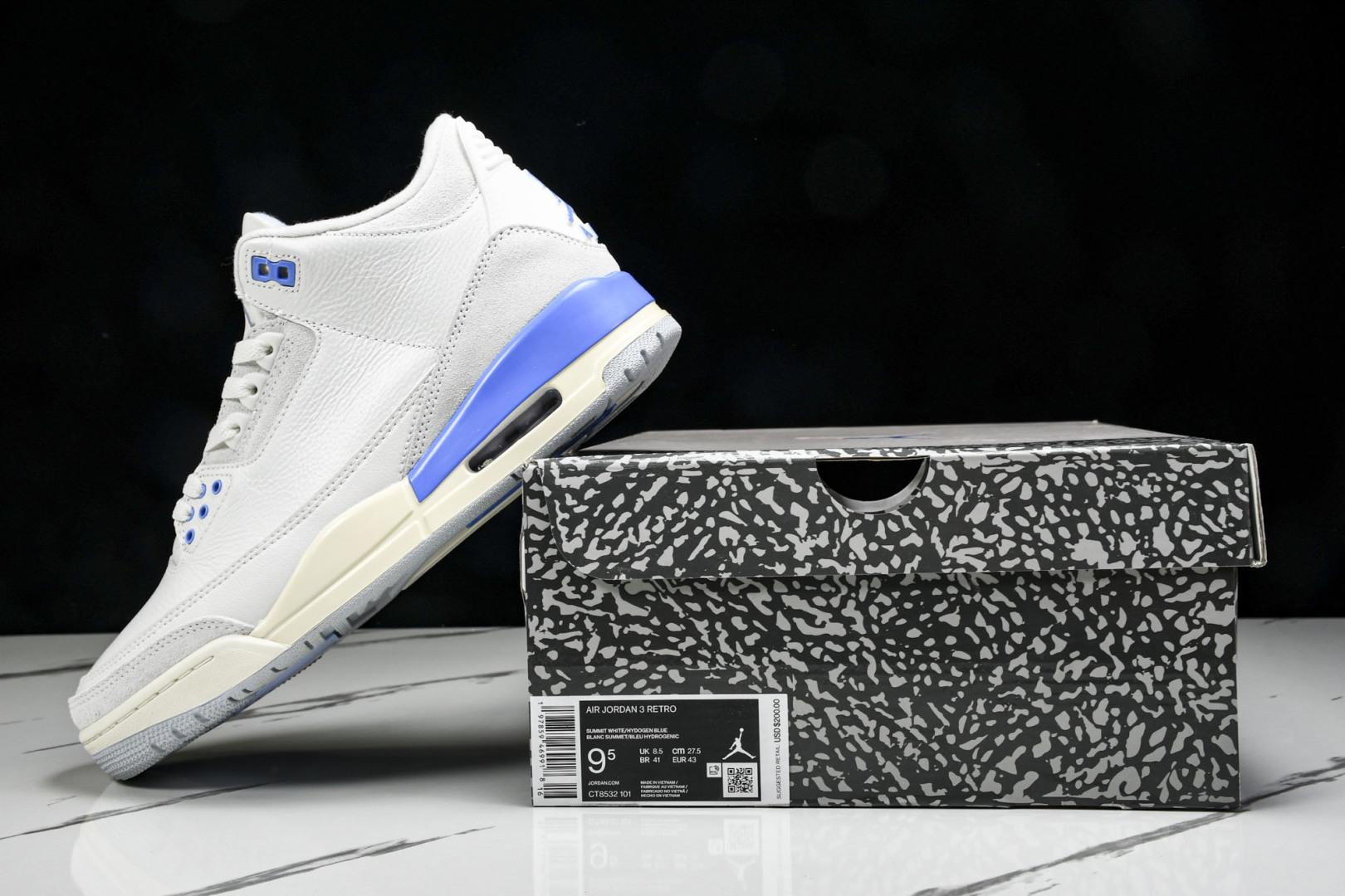 AJ3白蓝 尺码40-48.5

纯原出品-Air Jordan 3 Retro Lucky Short