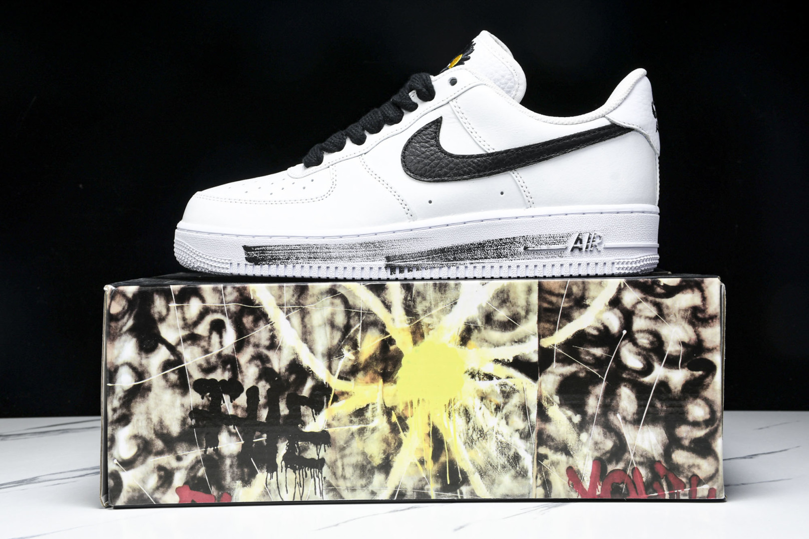 AF1权志龙2.0白 尺码：36-47.5

纯原-PEACEMINUSONE x Nk Air For
