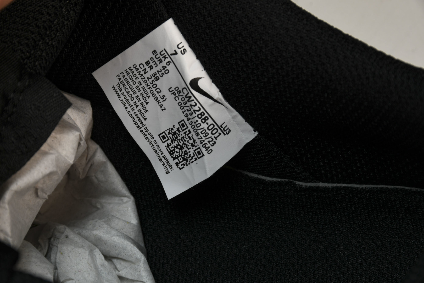 AF1空军 尺码36-46

纯原版出品-Air Force 1 Low DIY CW2288-001 