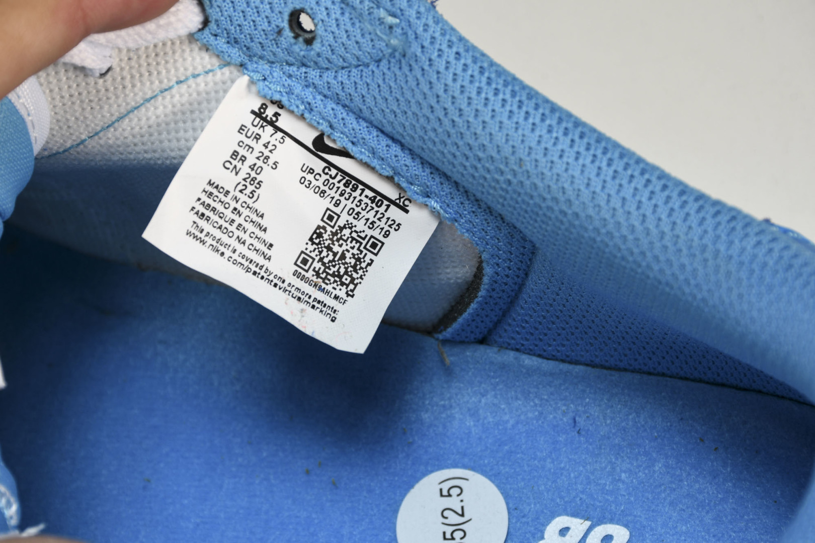 AJLow 北卡蓝 尺码40-47.5

纯原版出品-SB x Air Jordan 1 Low 北卡蓝