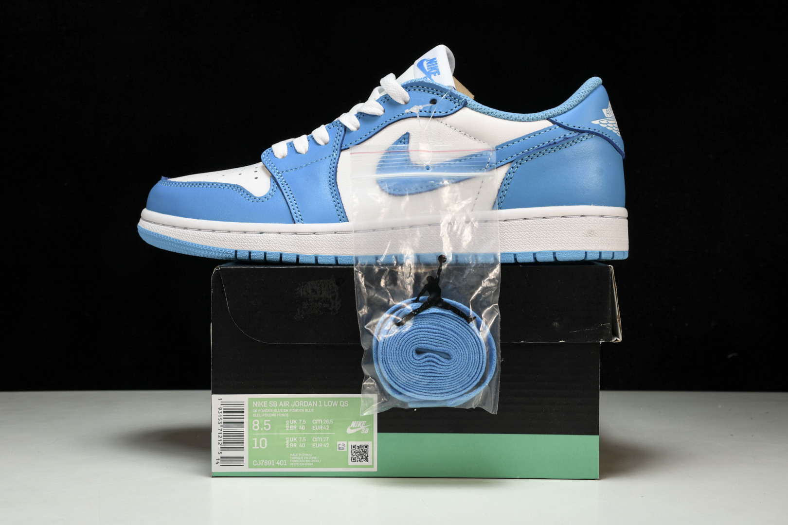 AJLow 北卡蓝 尺码40-47.5

纯原版出品-SB x Air Jordan 1 Low 北卡蓝
