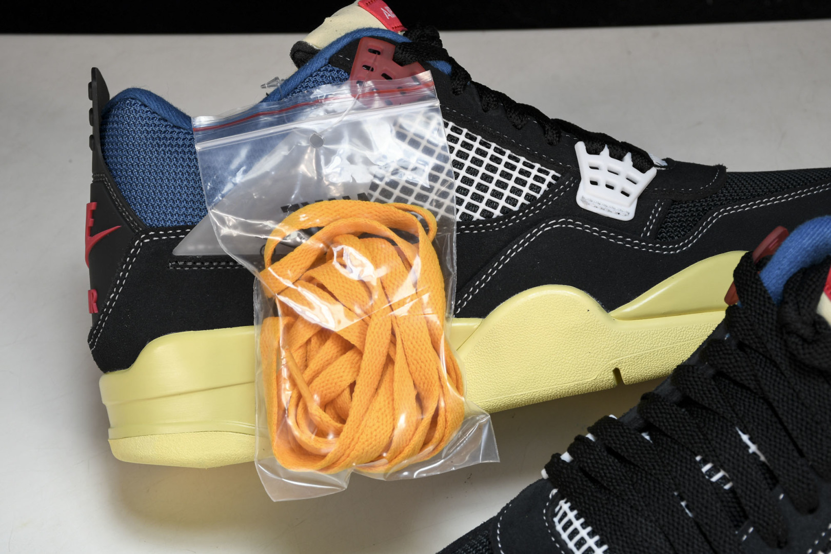 AJ4黑蓝 尺码：40.5-48.5

纯原出品-Union LA x Air Jordan 4 Ret