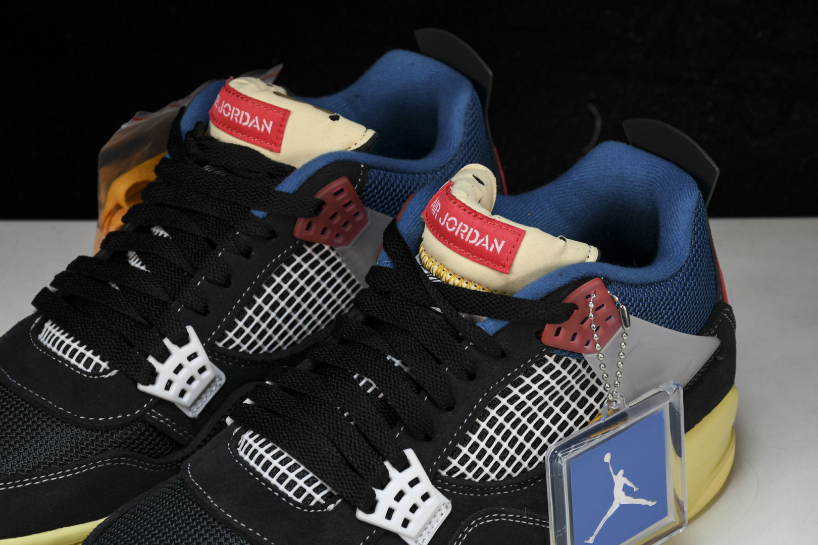 AJ4黑蓝 尺码：40.5-48.5

纯原出品-Union LA x Air Jordan 4 Ret