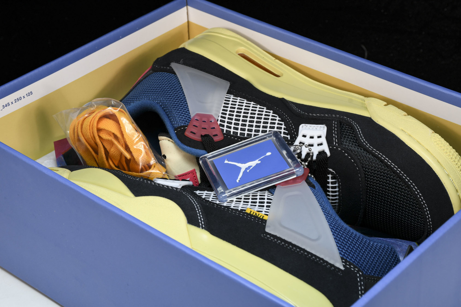 AJ4黑蓝 尺码：40.5-48.5

纯原出品-Union LA x Air Jordan 4 Ret
