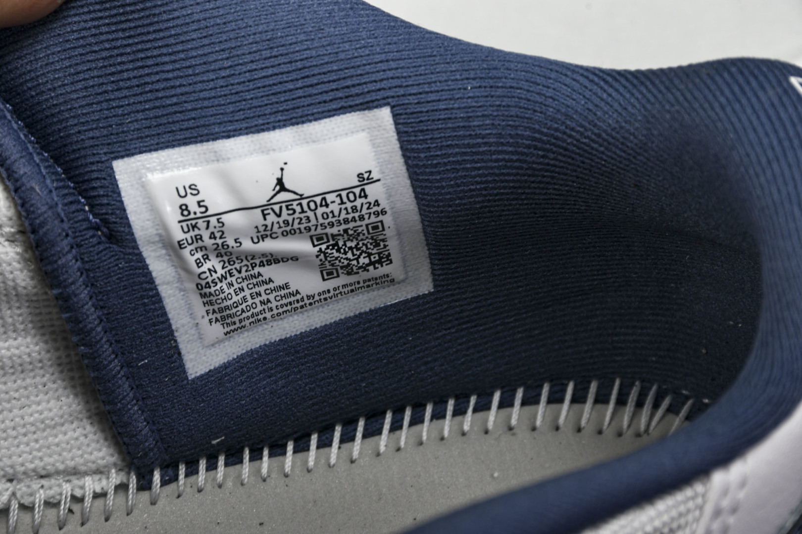 AJ11白蓝 尺码40-48.5

纯原版出品-Air Jordan 11 Low“Diffused B