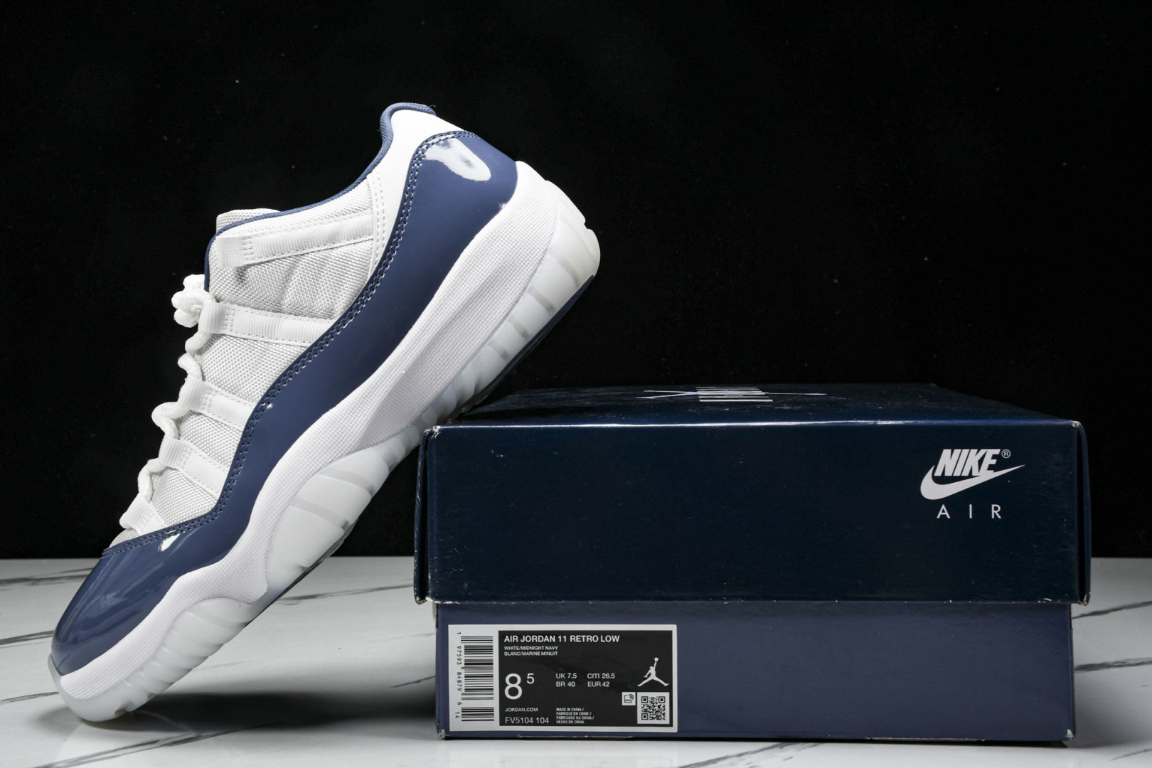 AJ11白蓝 尺码40-48.5

纯原版出品-Air Jordan 11 Low“Diffused B