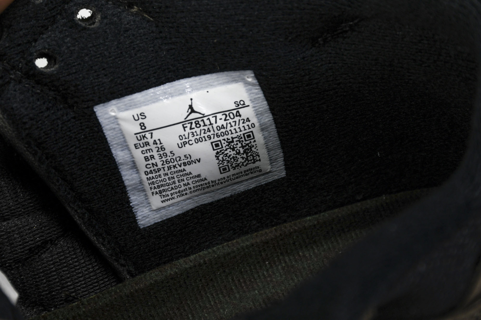 AJ Low黑棕 尺码40-48.5

纯原版出品-Travis Scott x Jordan Jump