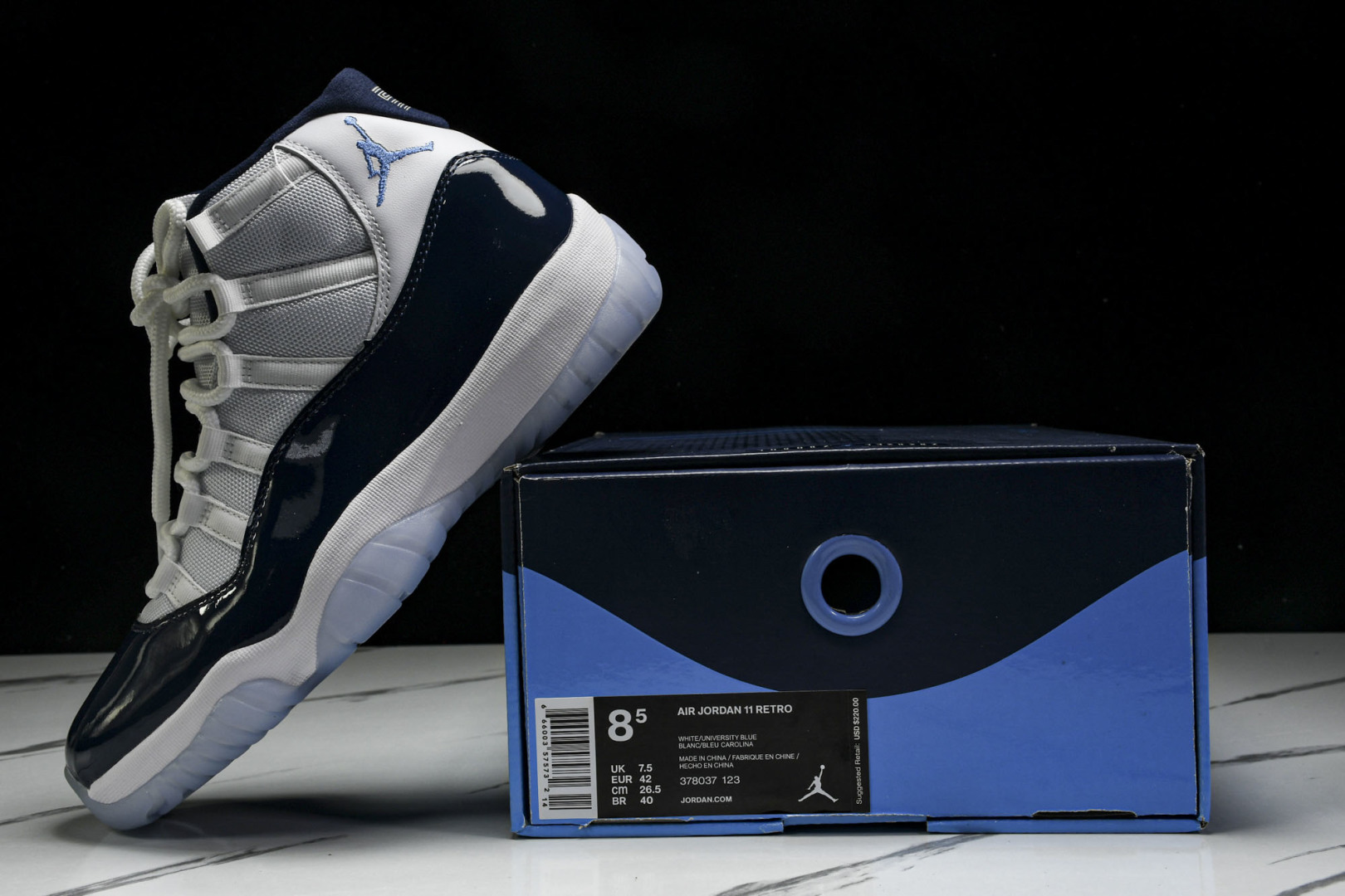 AJ11午夜蓝 尺码40.5-48.5

纯原出品-Air Jordan 11 Retro UNC WI