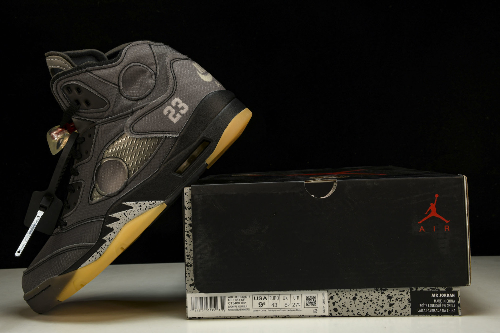 AJ5 尺码40-47.5

纯原版出品-OFF-WHITE x Air Jordan AJ5 Retr