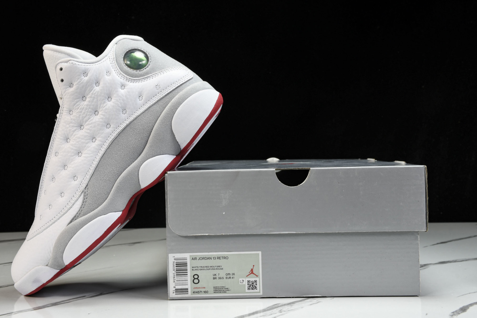 AJ13 尺码40-47.5

纯原版出品-Air Jordan 13“Wolf Grey”白灰 -16