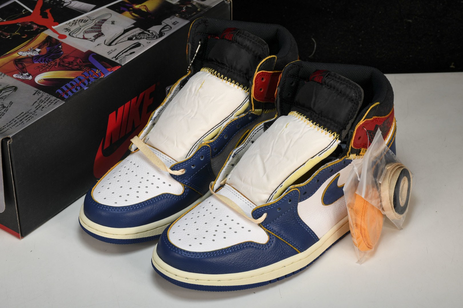 AJ1 UN 尺码40-48.5

纯原版出品-Union x Air Jordan 1 Retro H