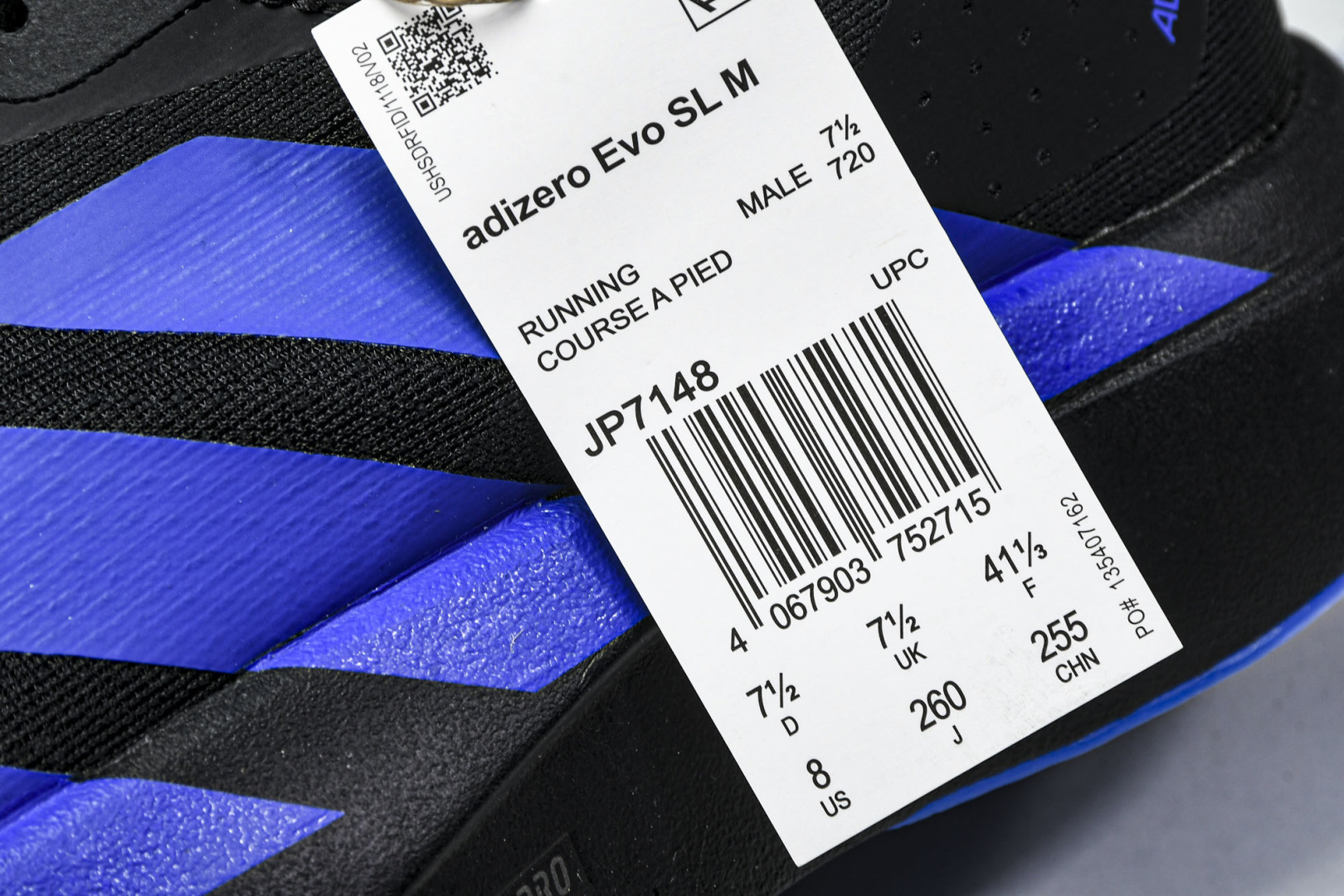 Adizero 尺码36-46

纯原版出品-AD Adizero EVO SL Black Blue 