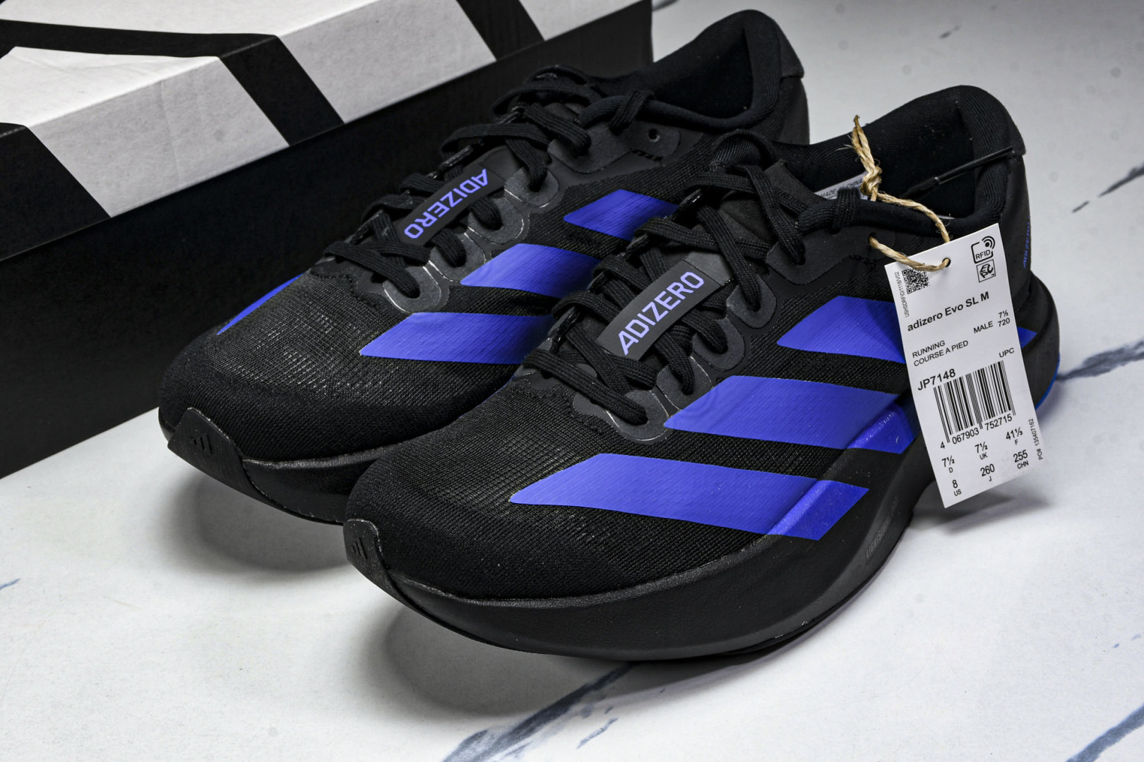 Adizero 尺码36-46

纯原版出品-AD Adizero EVO SL Black Blue 