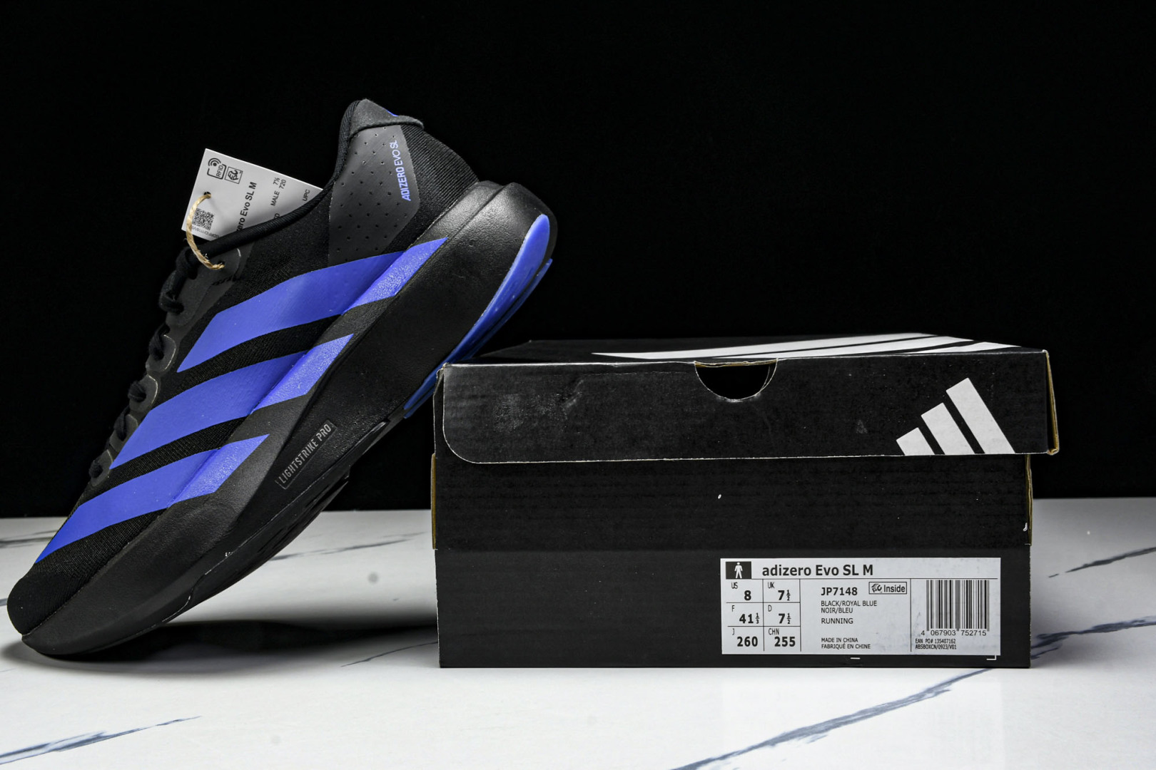 Adizero 尺码36-46

纯原版出品-AD Adizero EVO SL Black Blue 