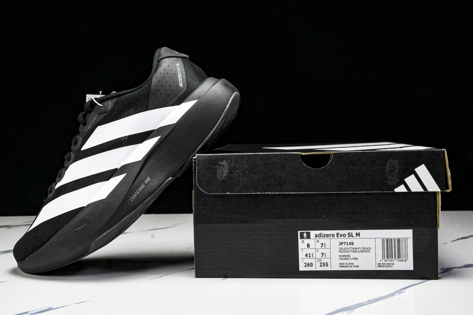Adizero 尺码36-46

纯原版出品-Adizero EVO SL Black White 黑白