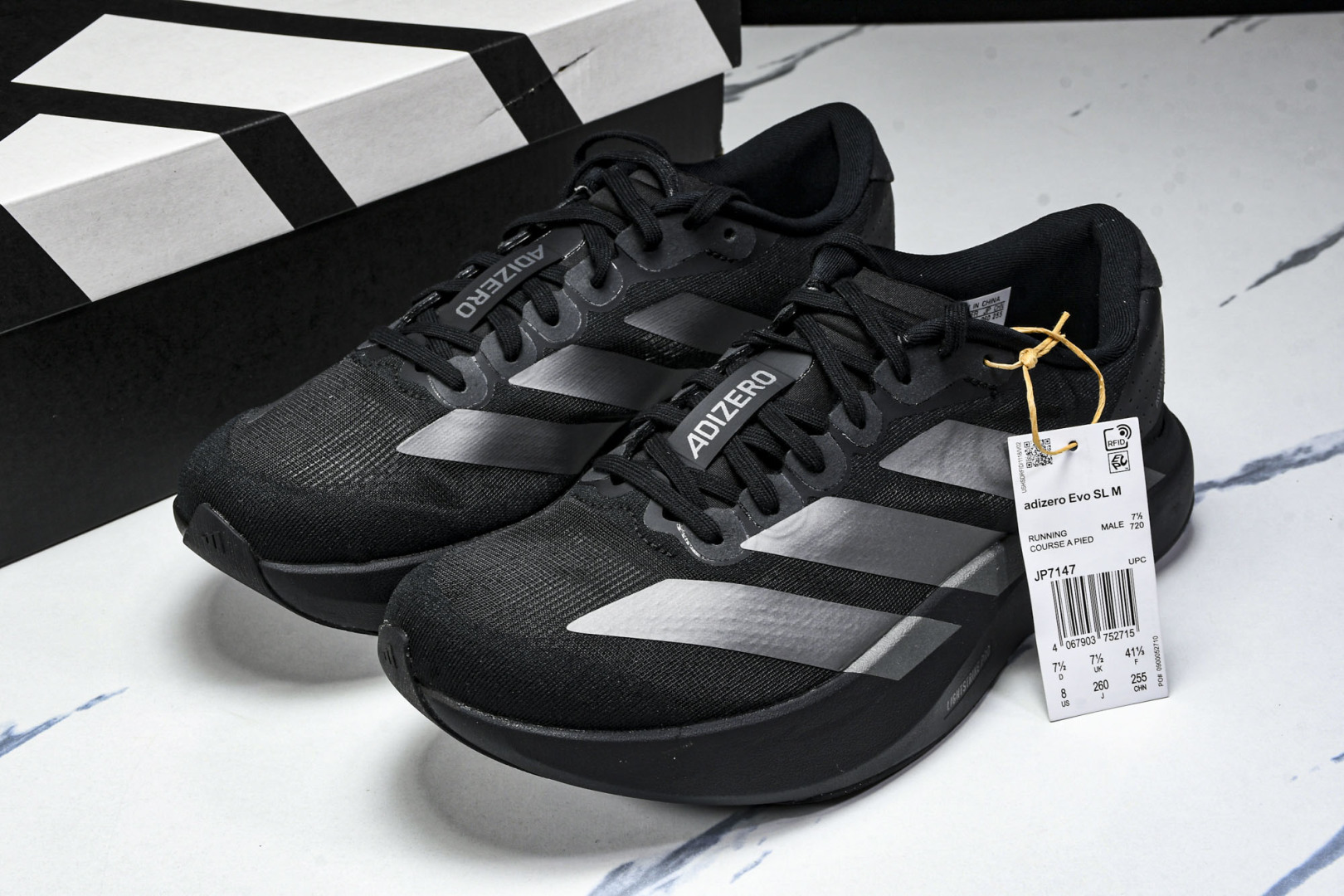 Adizero 尺码36-46

纯原版出品-Adizero EVO SL Grey Black 灰黑 