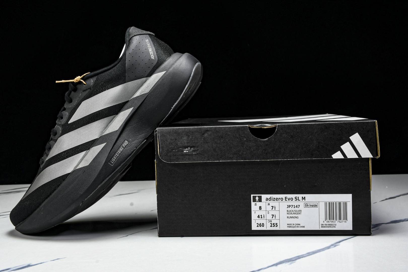 Adizero 尺码36-46

纯原版出品-Adizero EVO SL Grey Black 灰黑 