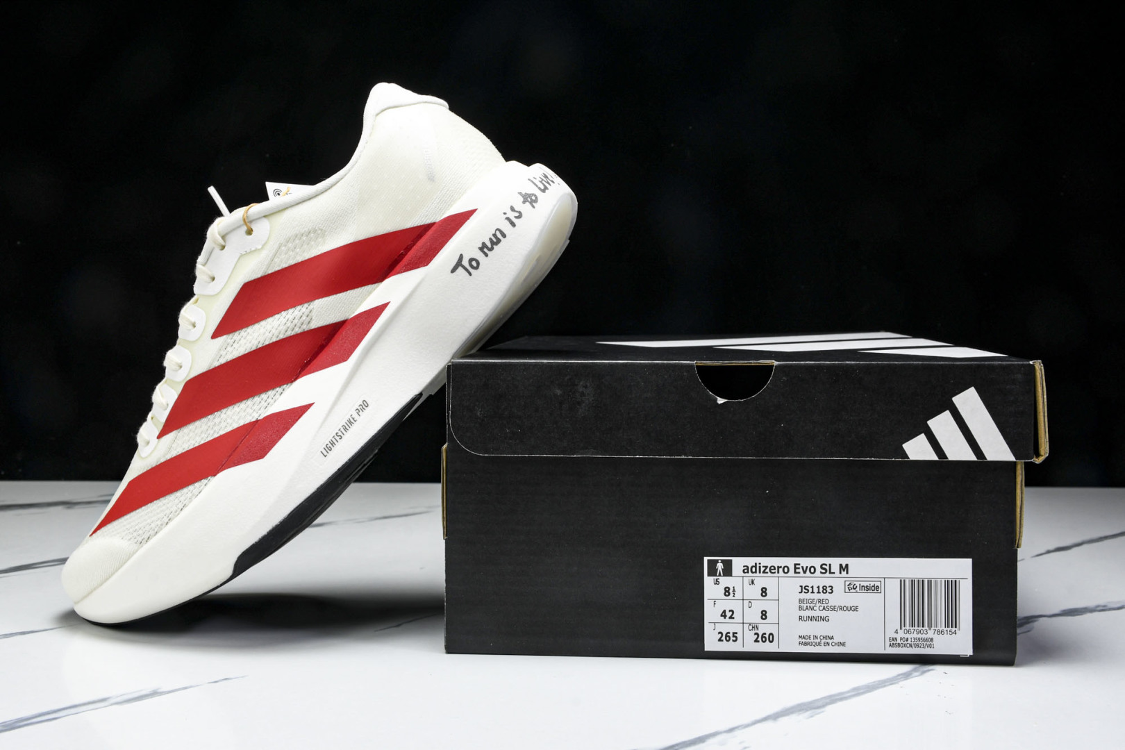 Adizero 尺码36-46

纯原版出品-Adizero Evo SL  阿迪超轻透气缓震跑鞋 JS