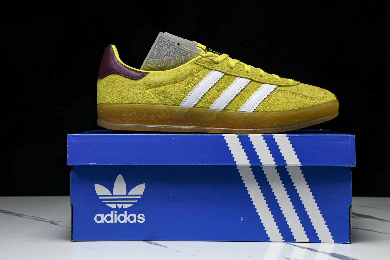 Originals 尺码36-47

纯原版出品-Gazelle Indoor Trainers 黄白 