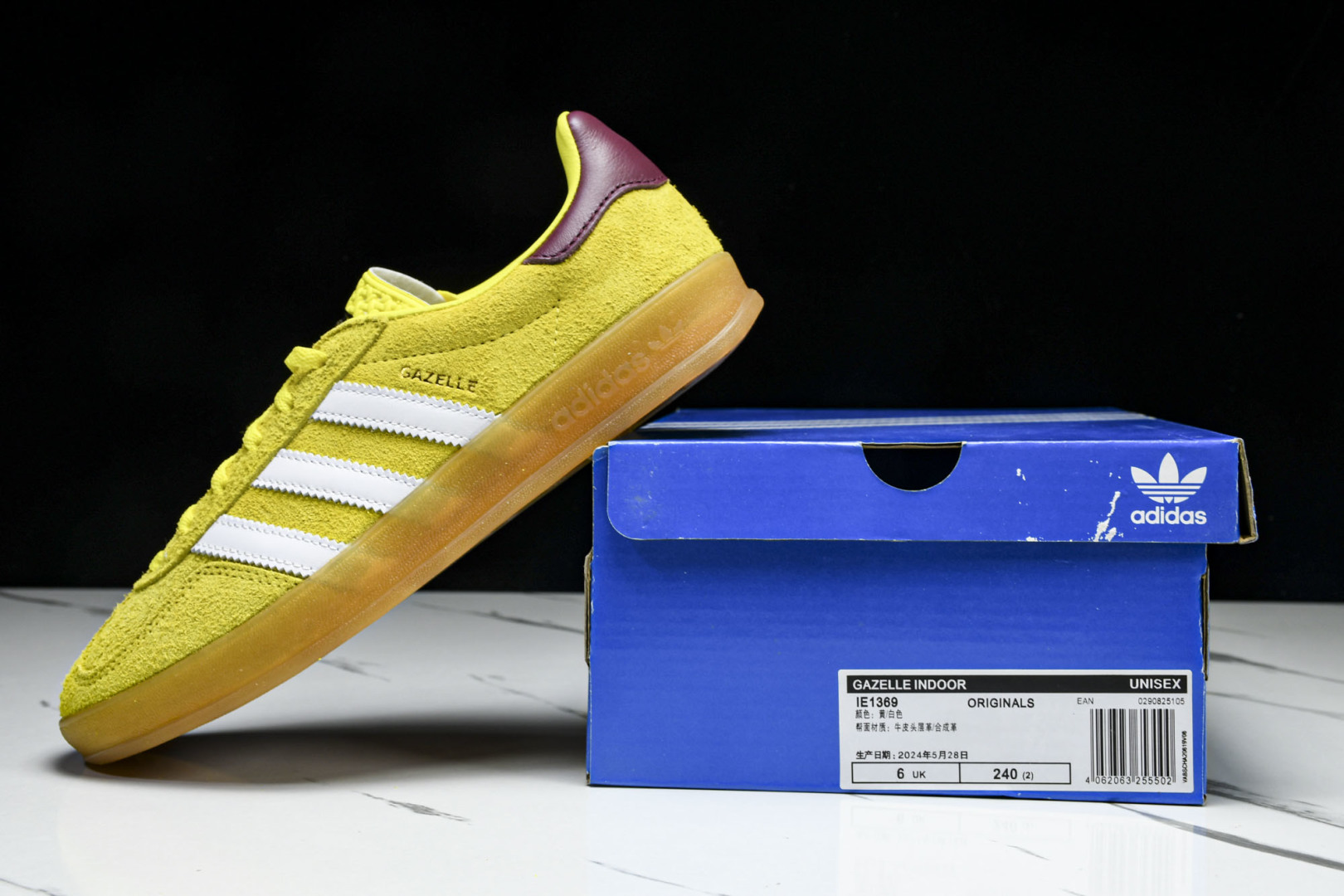 Originals 尺码36-47

纯原版出品-Gazelle Indoor Trainers 黄白 