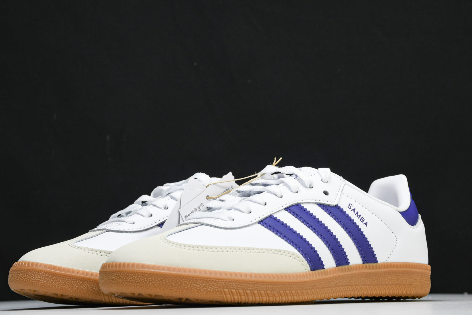 Originals 尺码36-45

纯原版出品-Samba OG 阿迪三叶草休闲板鞋 亮白蓝米白 IF