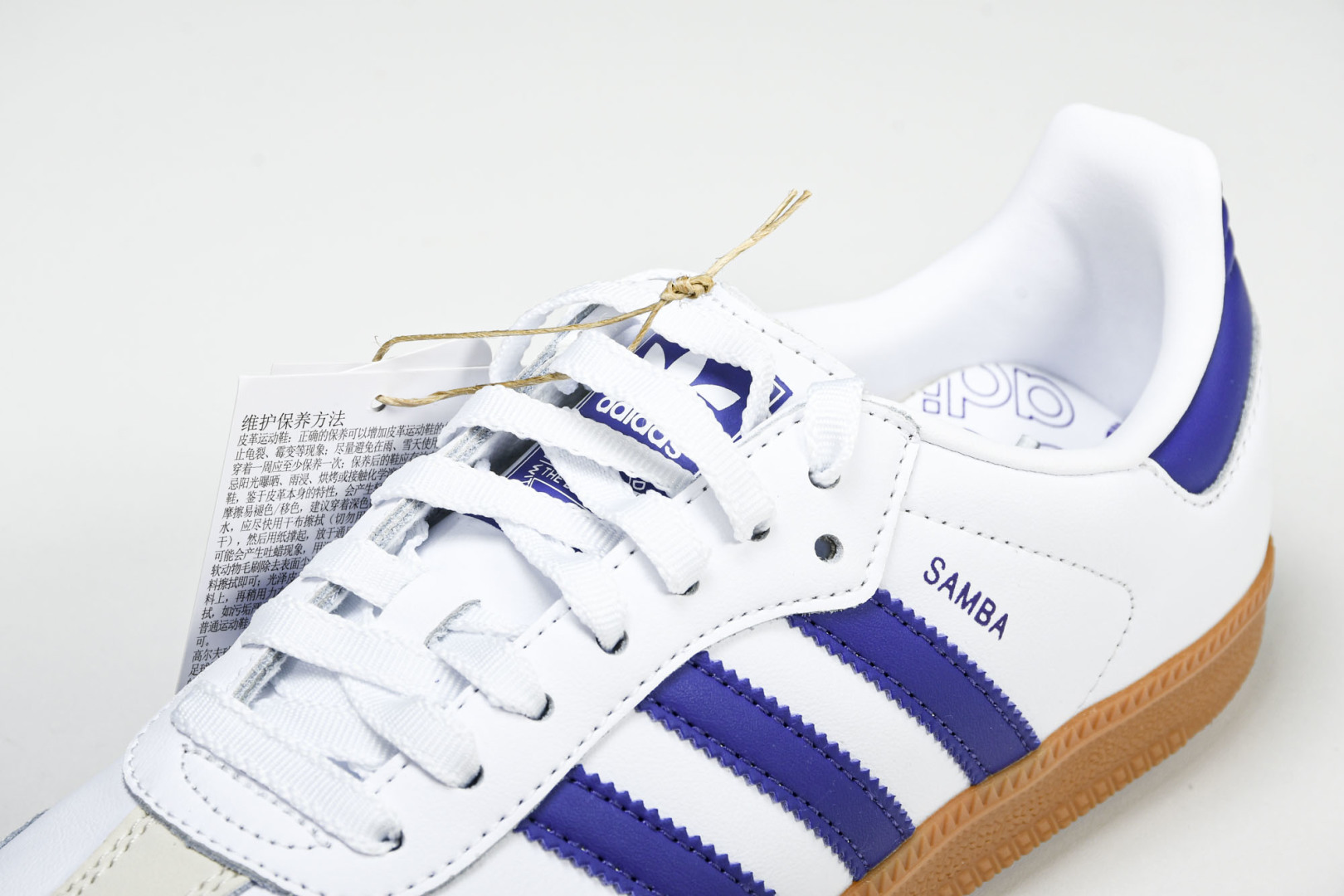 Originals 尺码36-45

纯原版出品-Samba OG 阿迪三叶草休闲板鞋 亮白蓝米白 IF