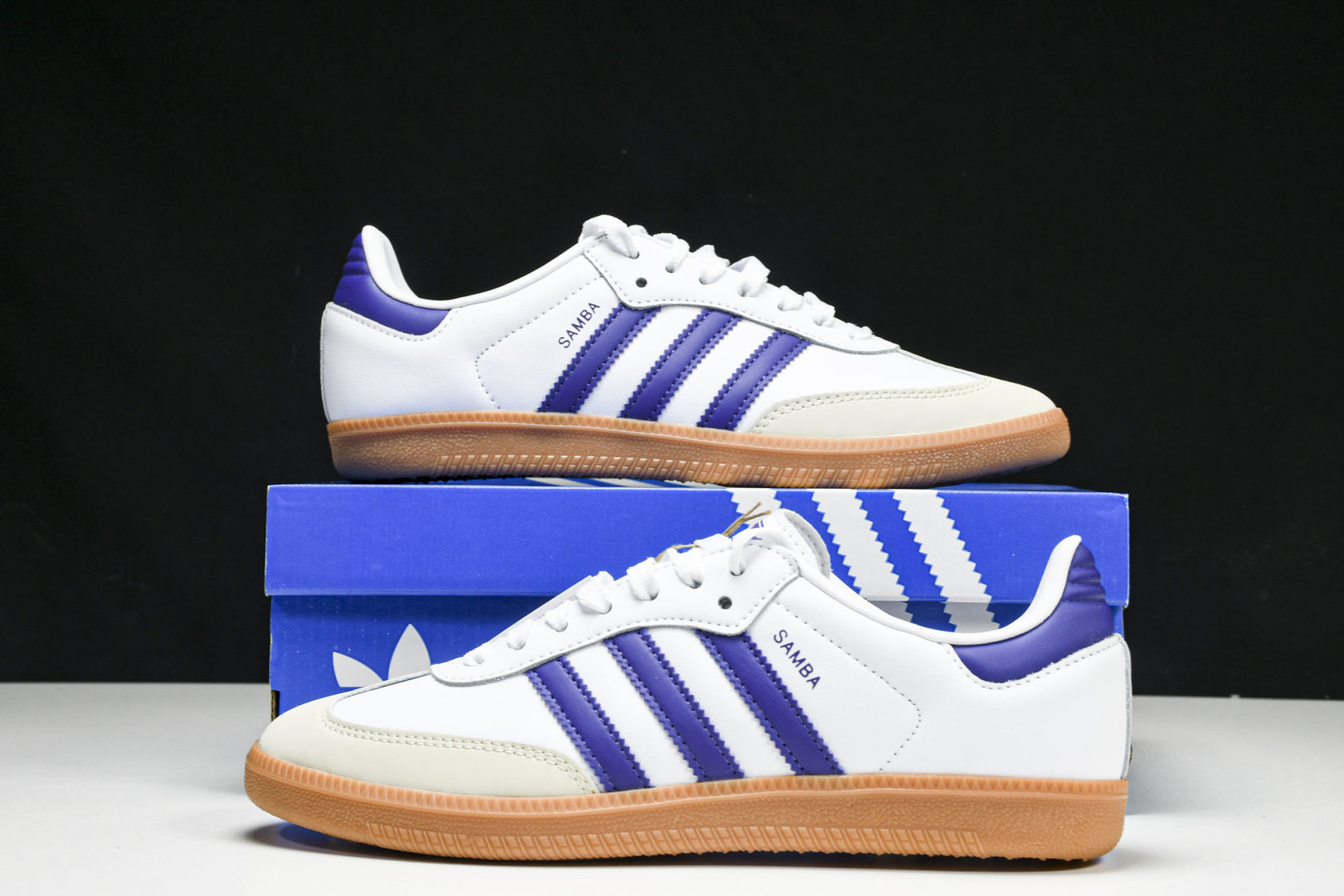 Originals 尺码36-45

纯原版出品-Samba OG 阿迪三叶草休闲板鞋 亮白蓝米白 IF