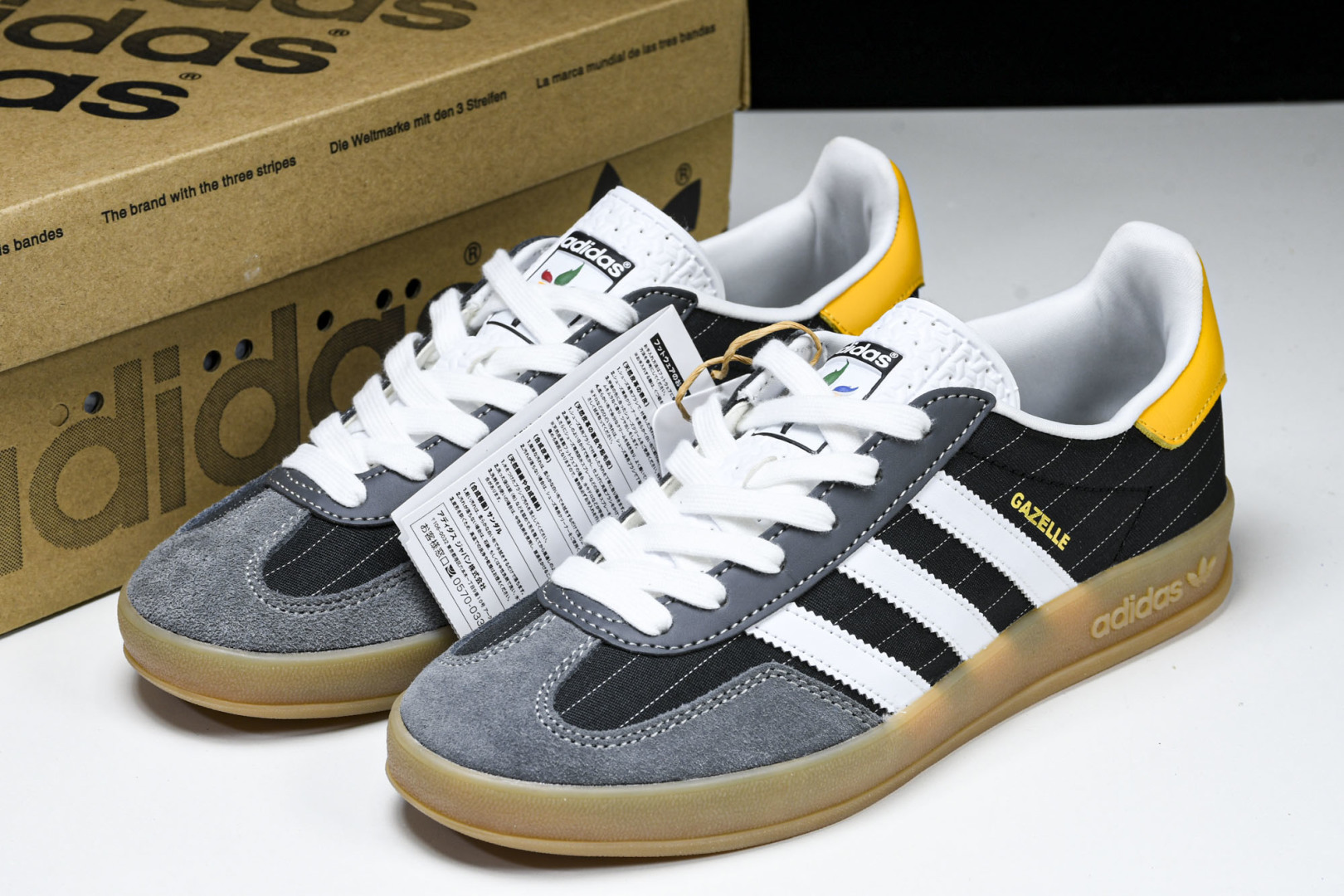 Originals 尺码36-45

纯原版出品-Originals Gazelle Indoor 黑色